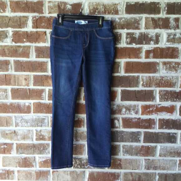 elastic jeans for girls